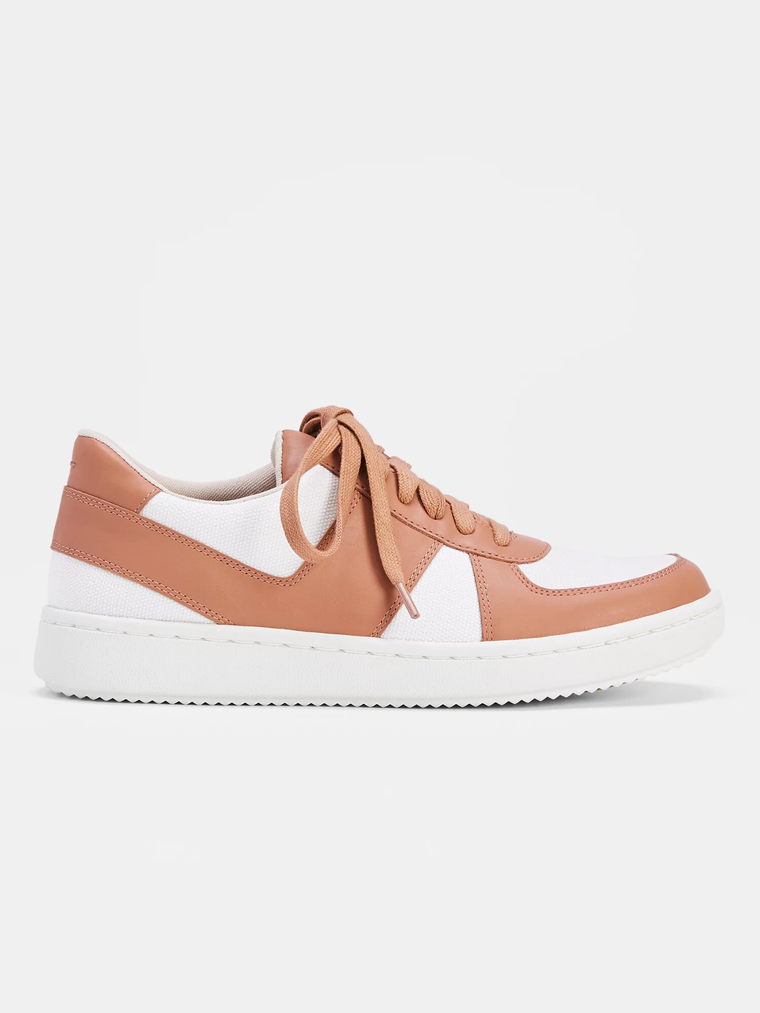 Trainer Leather and Canvas Sneaker