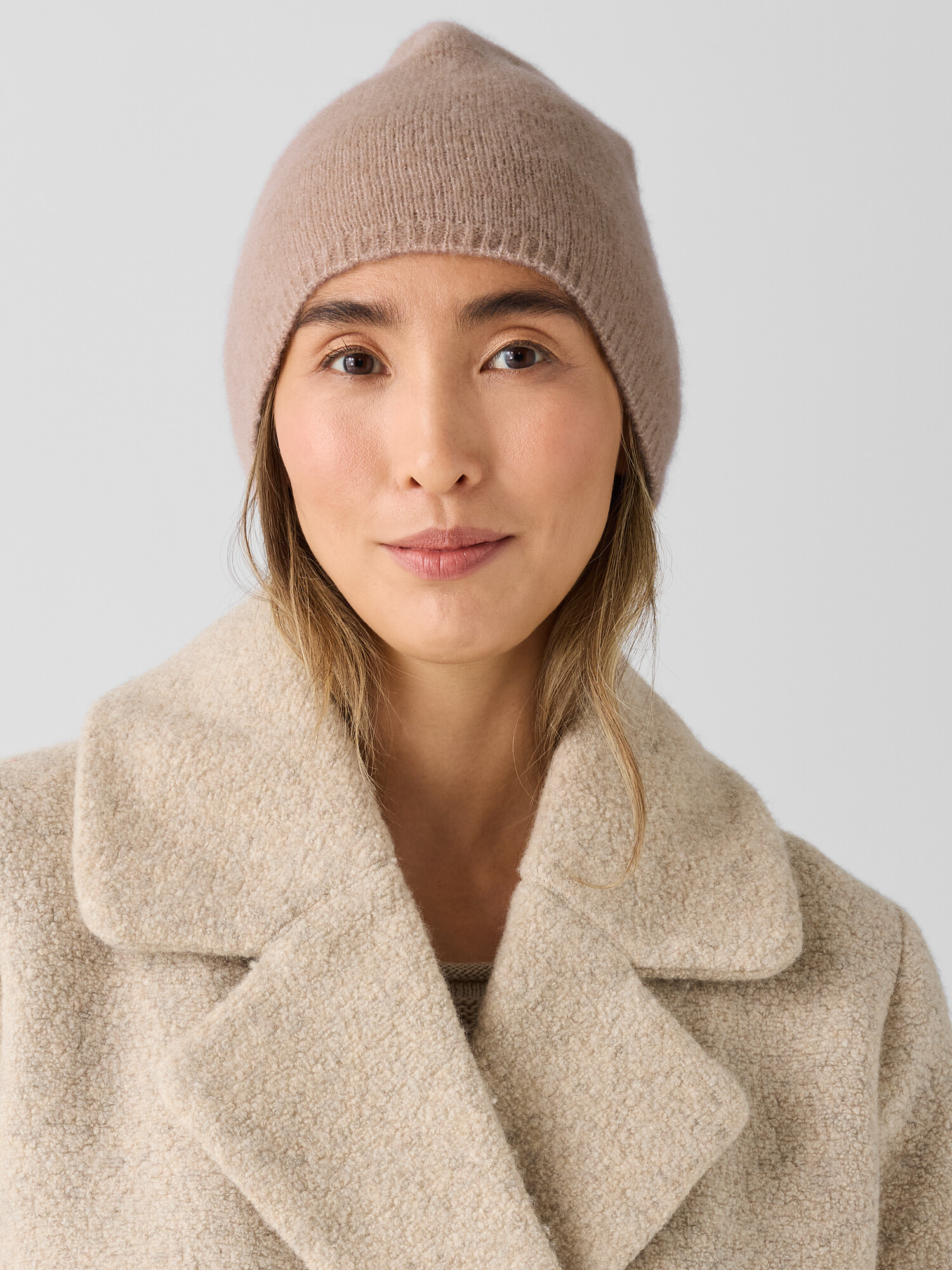 Cashmere Silk Bliss Hat by EILEEN FISHER