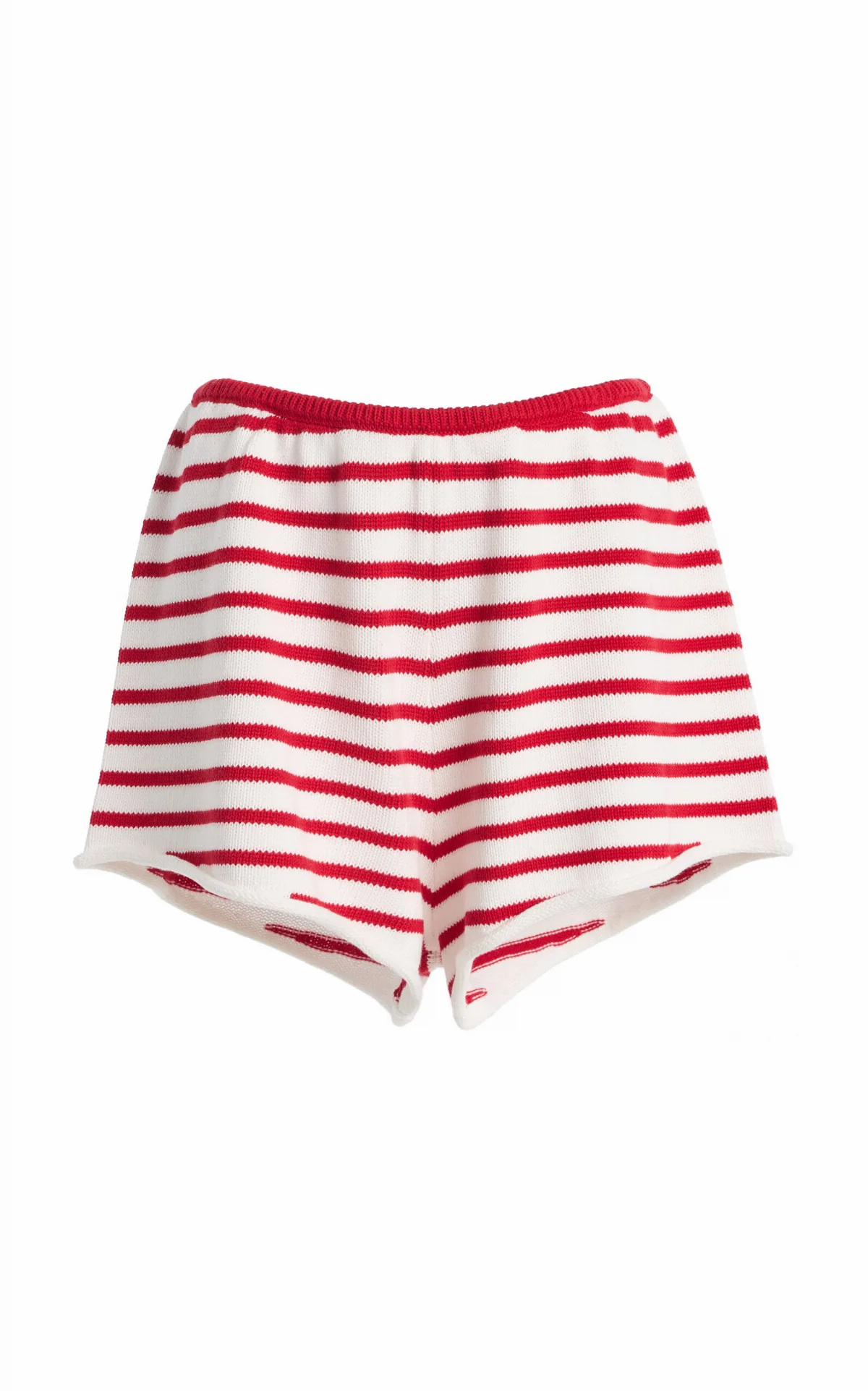 Cordelia Striped Cotton Shorts