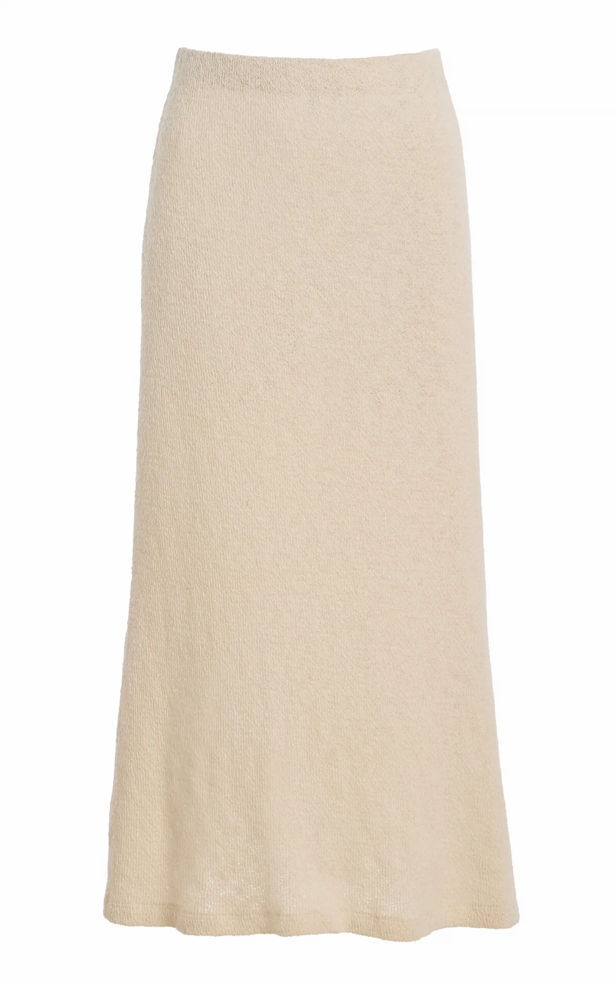 The Rey Crochet-Knit Midi Skirt