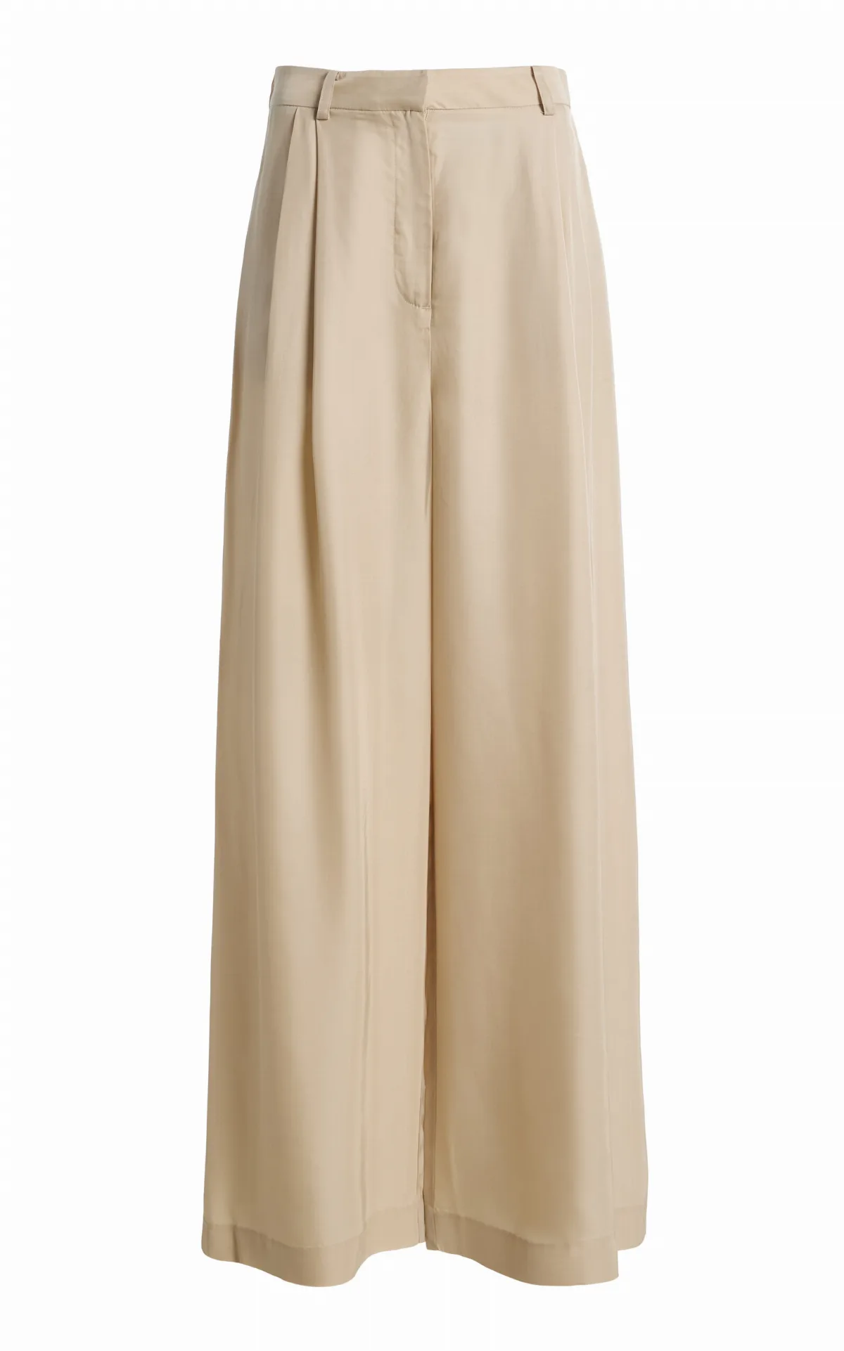 Marfa Pleated Twill Trousers