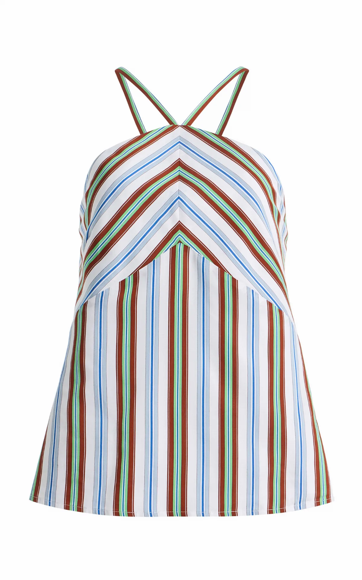 Call Me Maybe Striped Halter Top