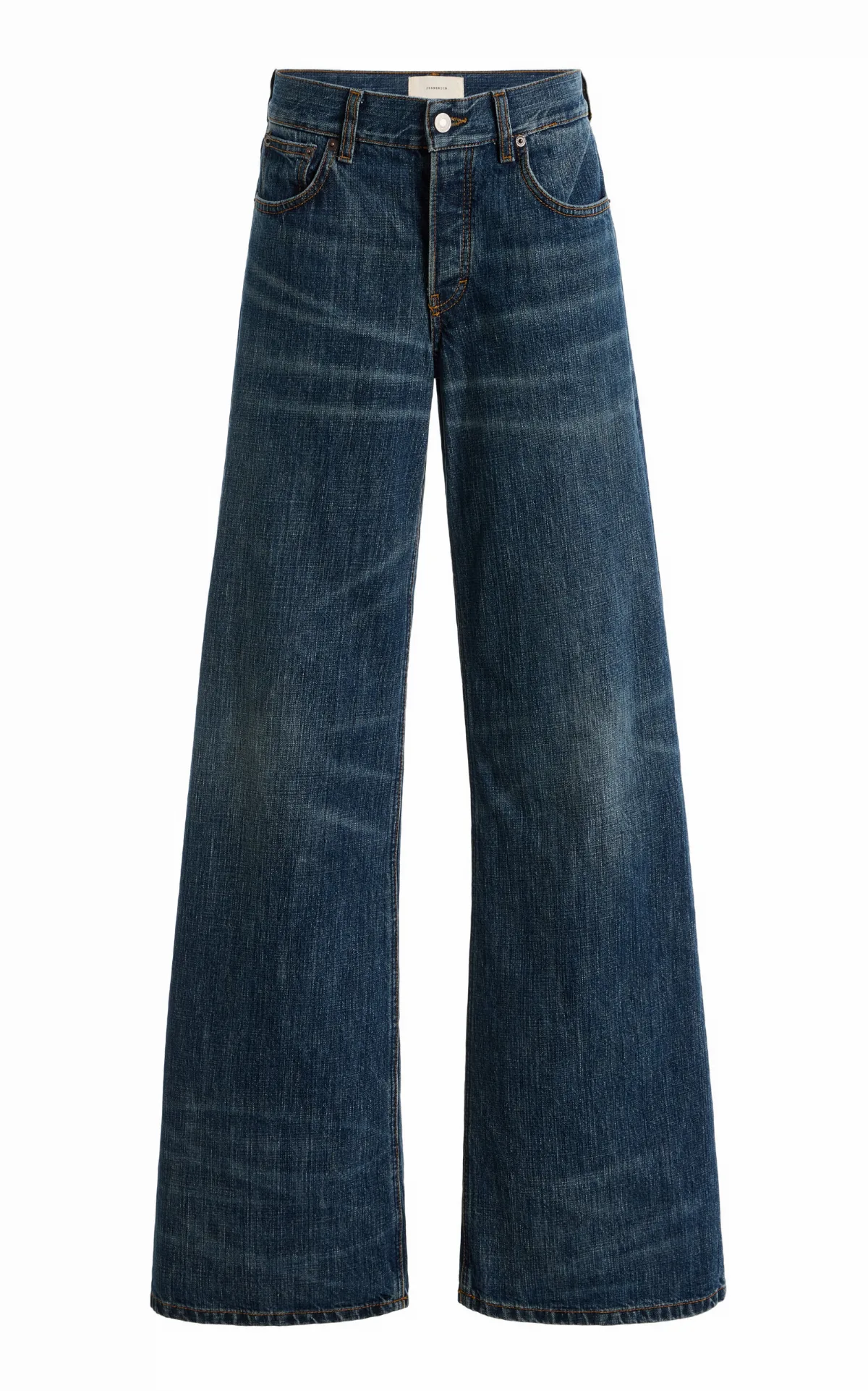 Kyoto Rigid Low-Rise Flared Jeans