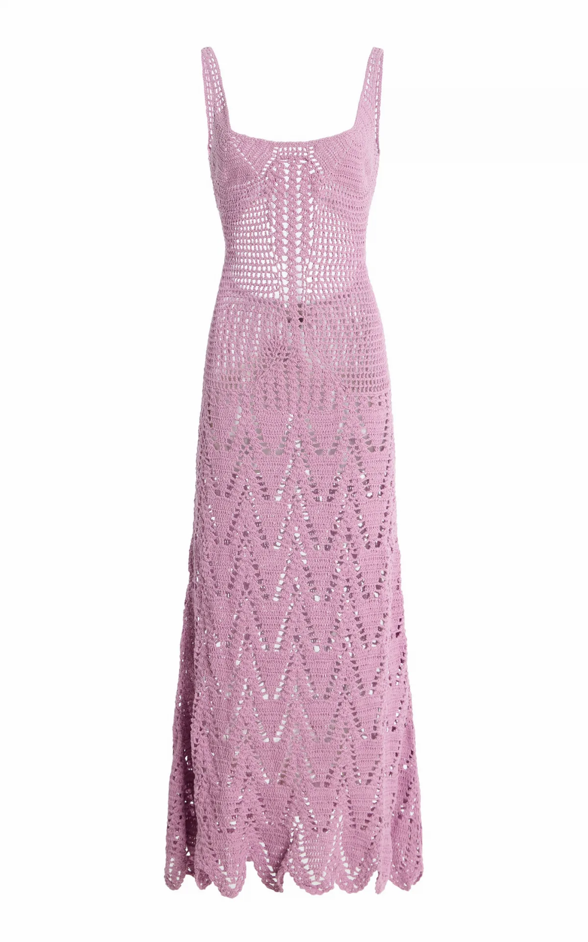 Crochet Cotton Maxi Dress