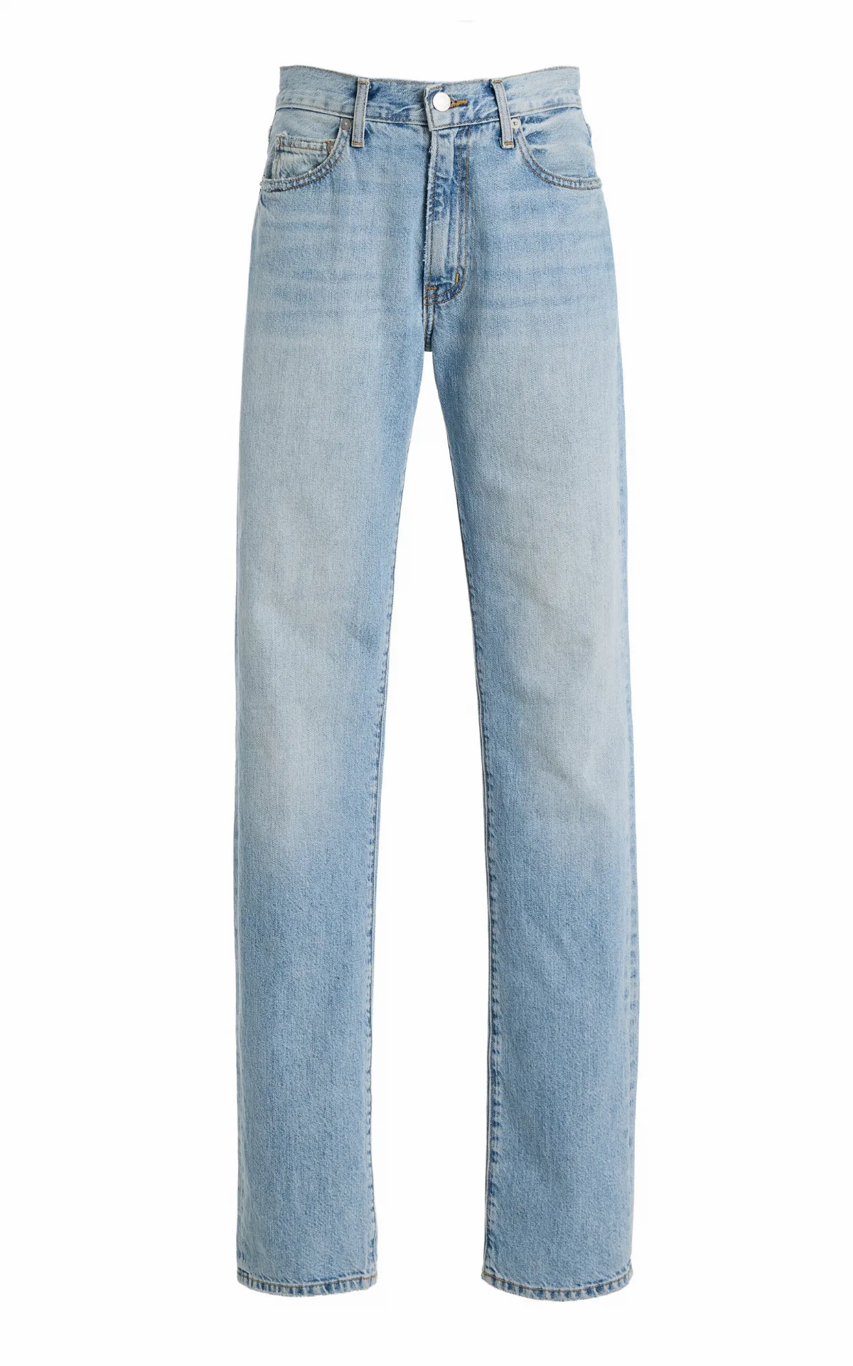Chloe Rigid Straight-Leg Jeans