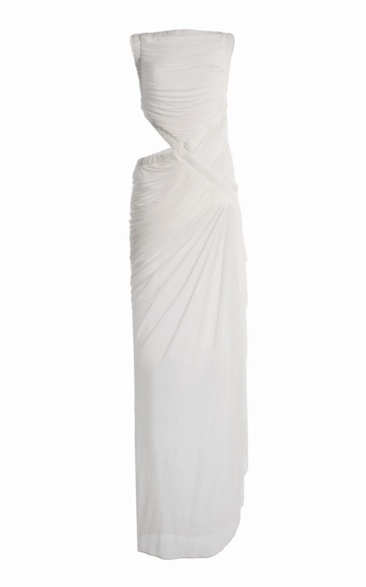Theia Cutout Jersey Maxi Dress
