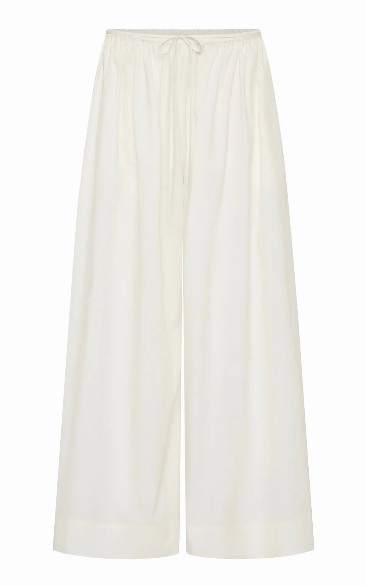 Cotton Hybrid Wide Leg Pants