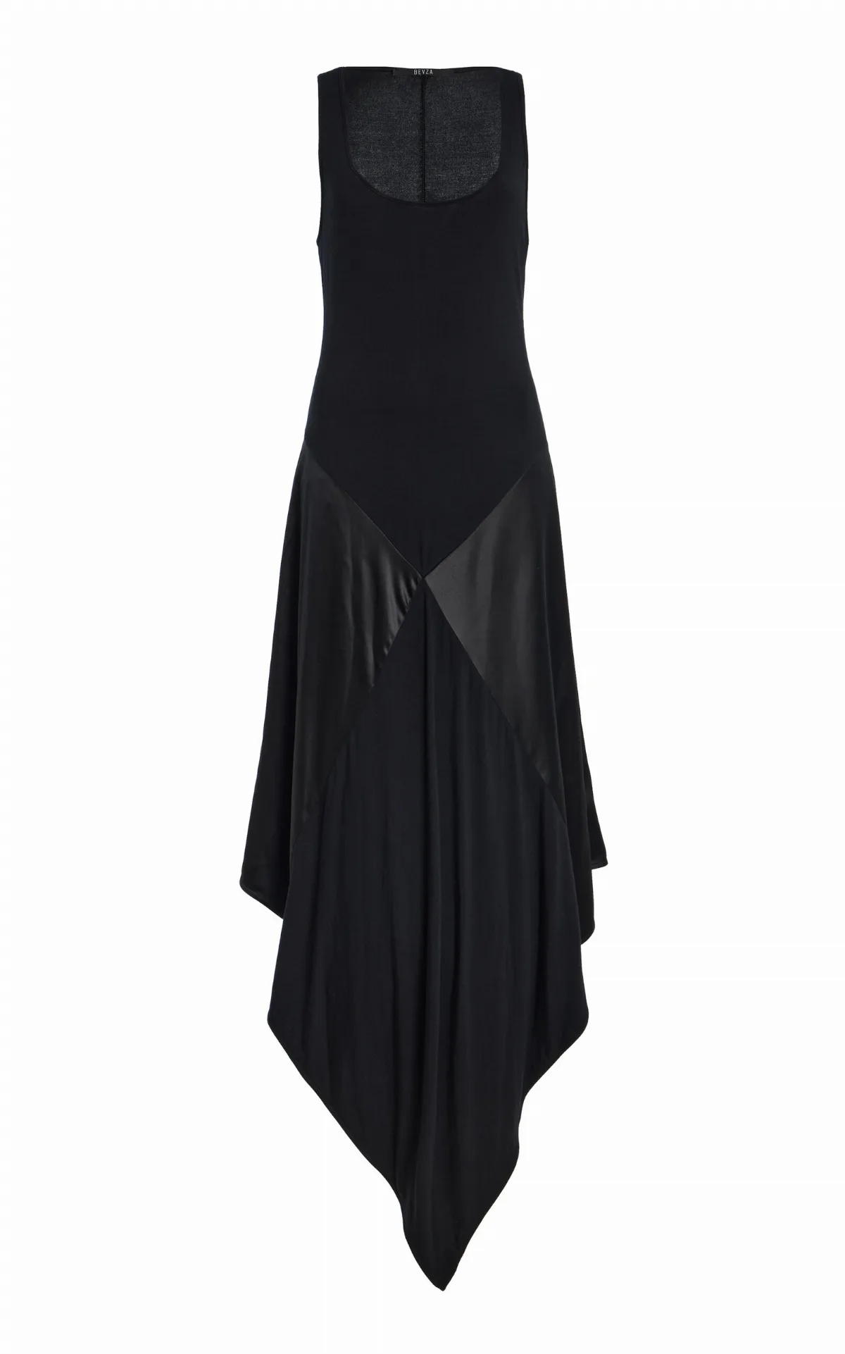 Square Jersey Midi Dress