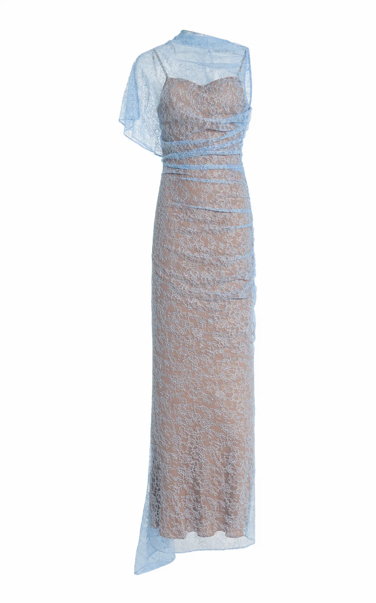 Lucho Lace Maxi Dress by De La Vali