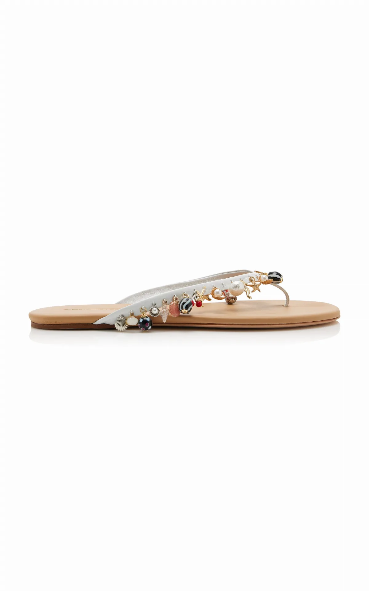 Memento Leather Flip Flop Sandals