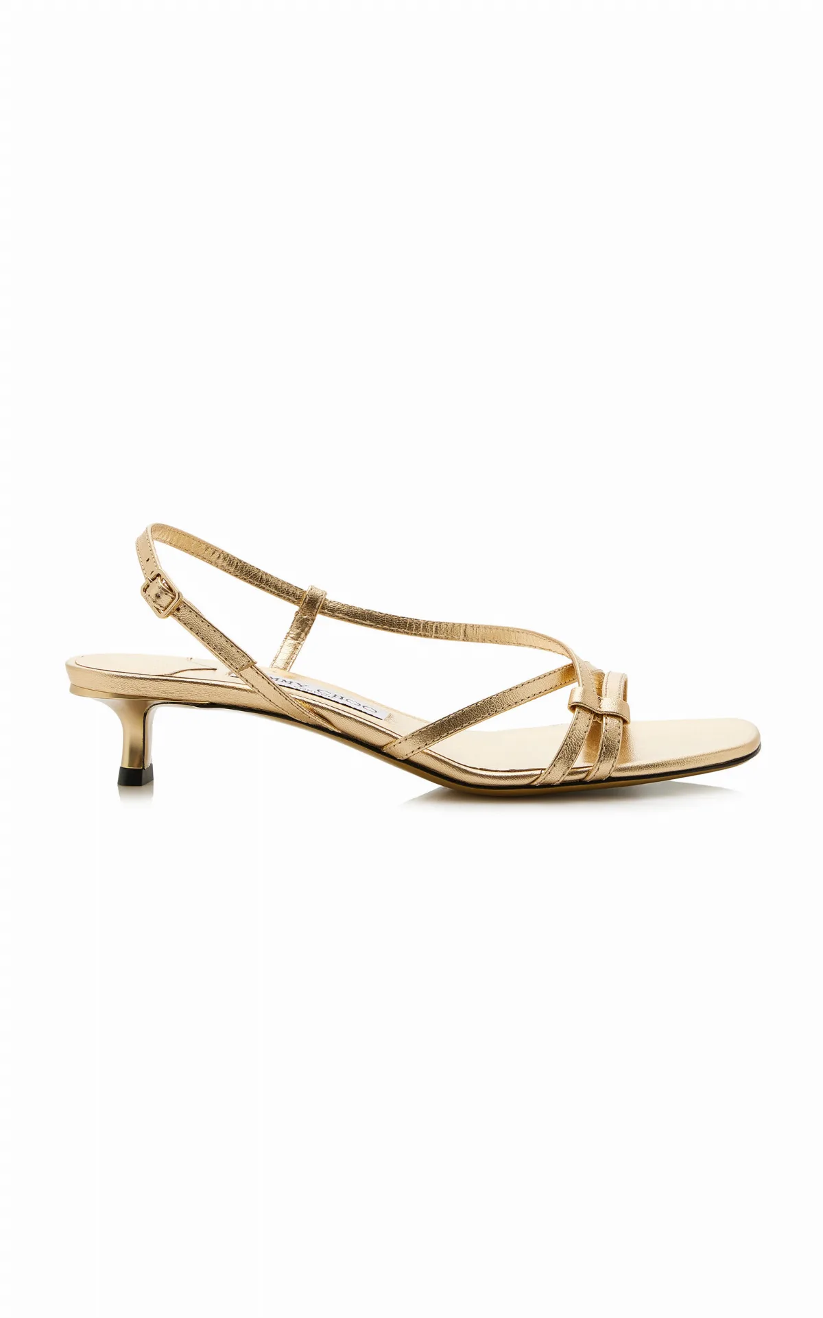 Farris Metallic Leather Sandals