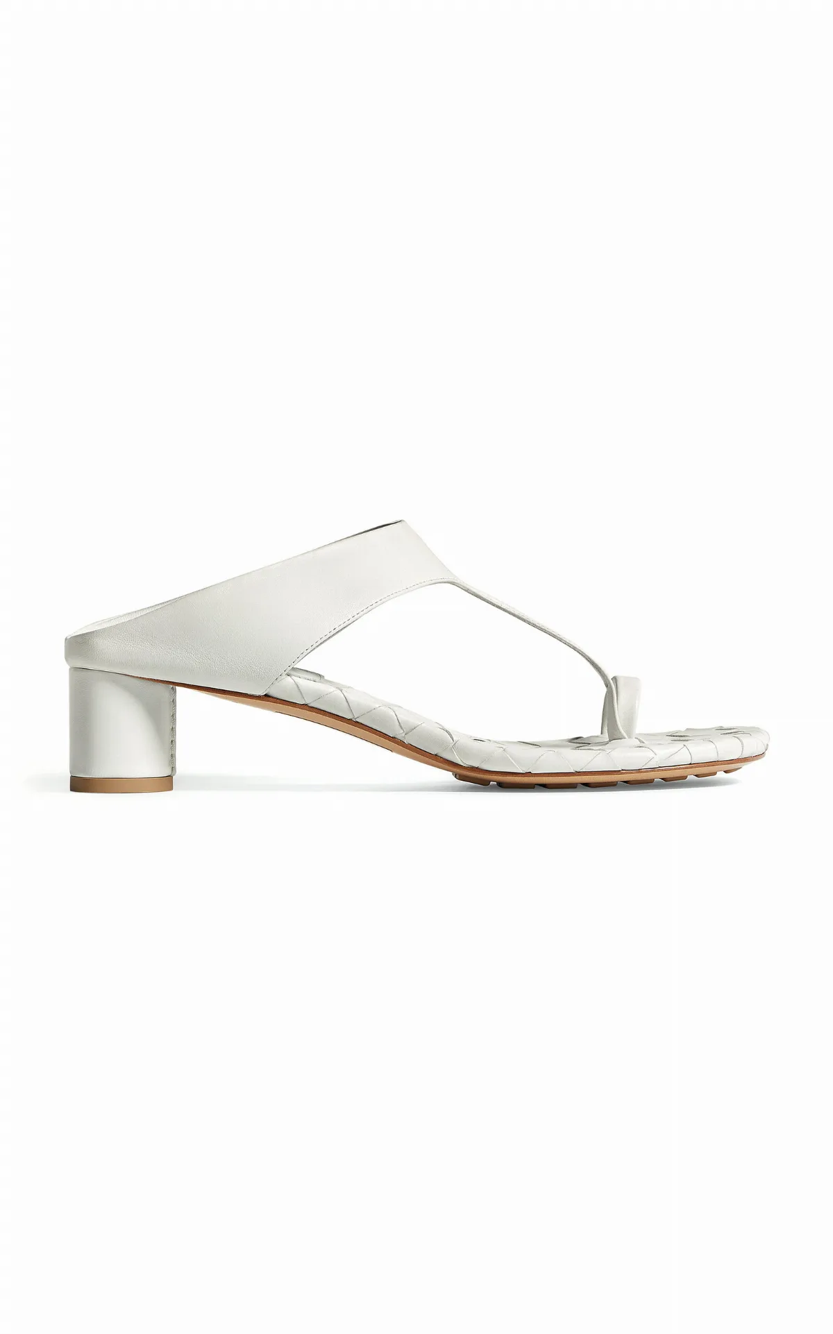 Livia Kitten Heel Leather Sandals