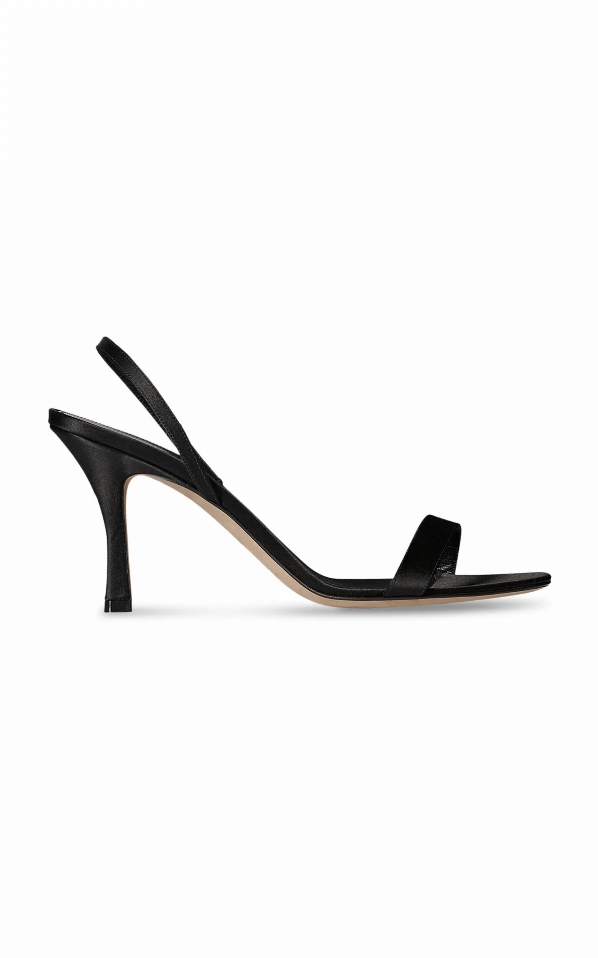 Ella Slingback Satin Sandals
