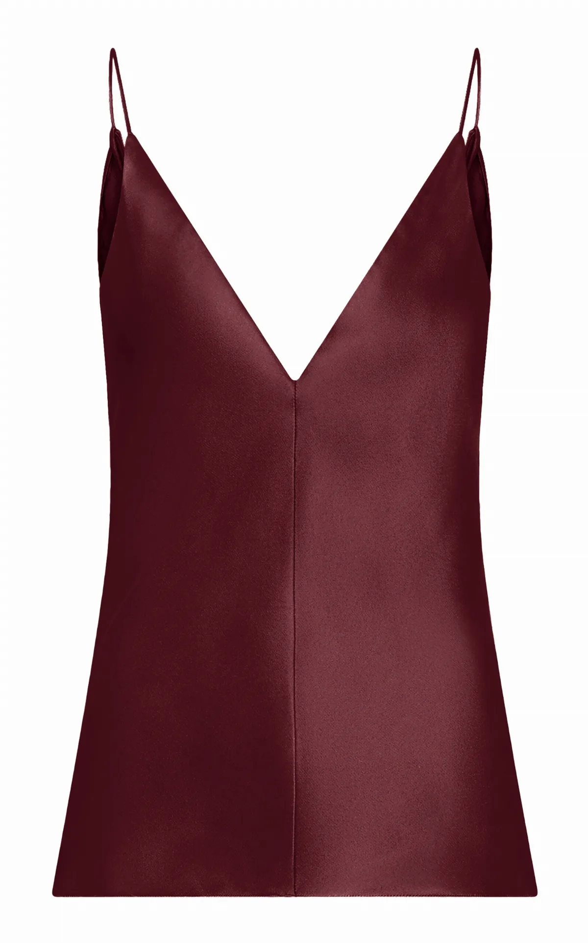 Maria Silk Satin Tank Top