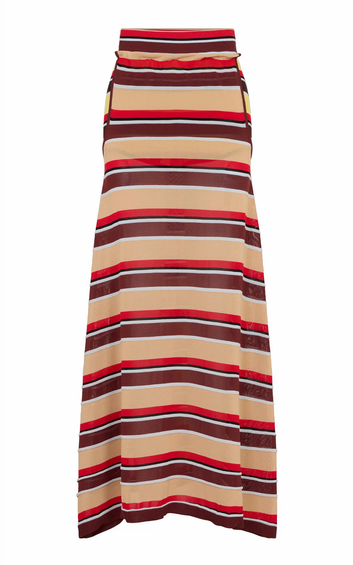 Striped Maxi Skirt