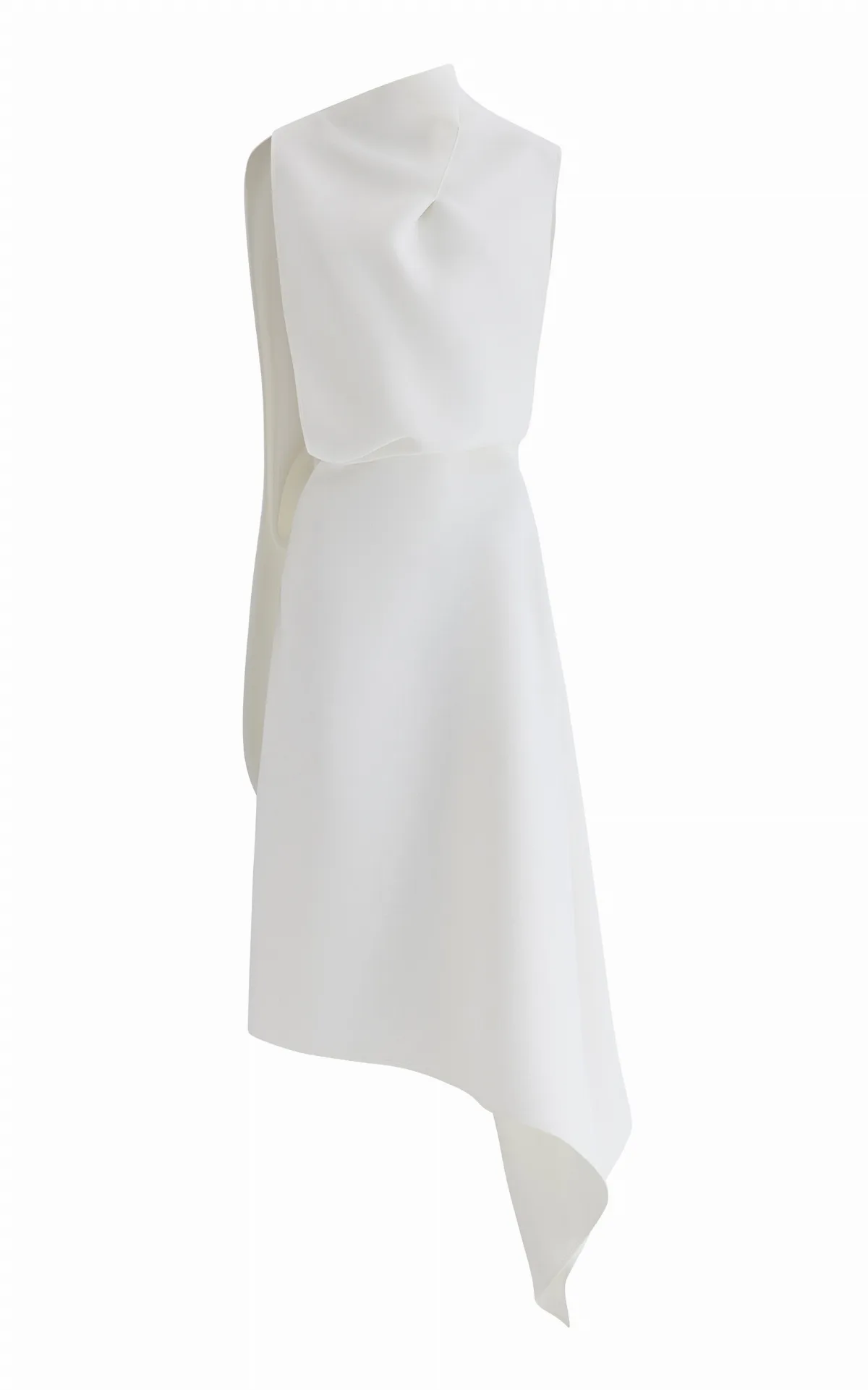 Prosper Asymmetric Midi Dress