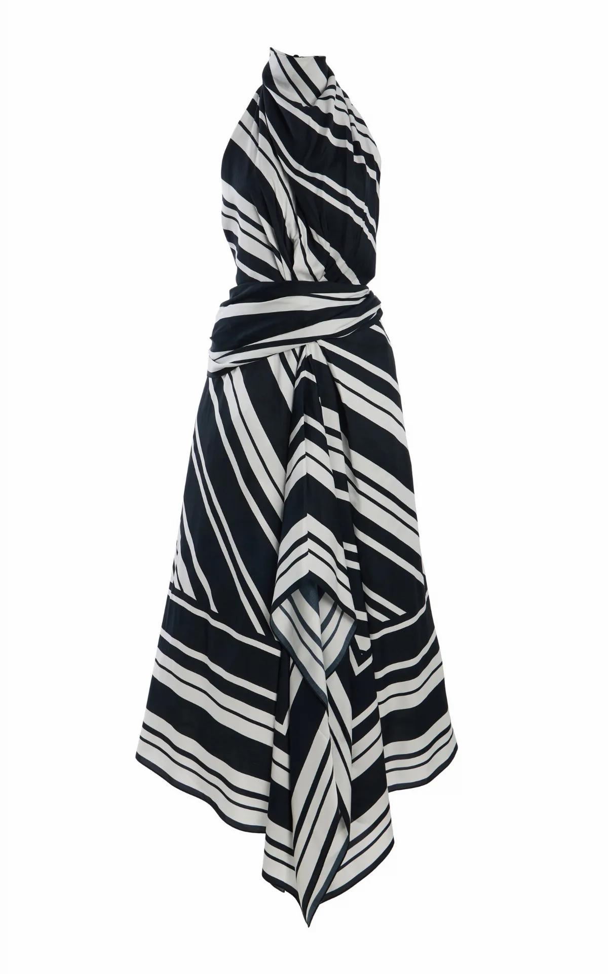 The Marin Striped Midi Dress