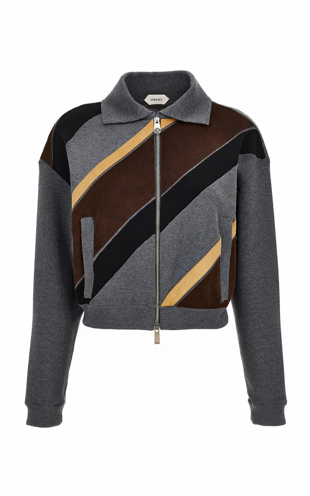 Panelled Virgin Wool-Blend Jacket