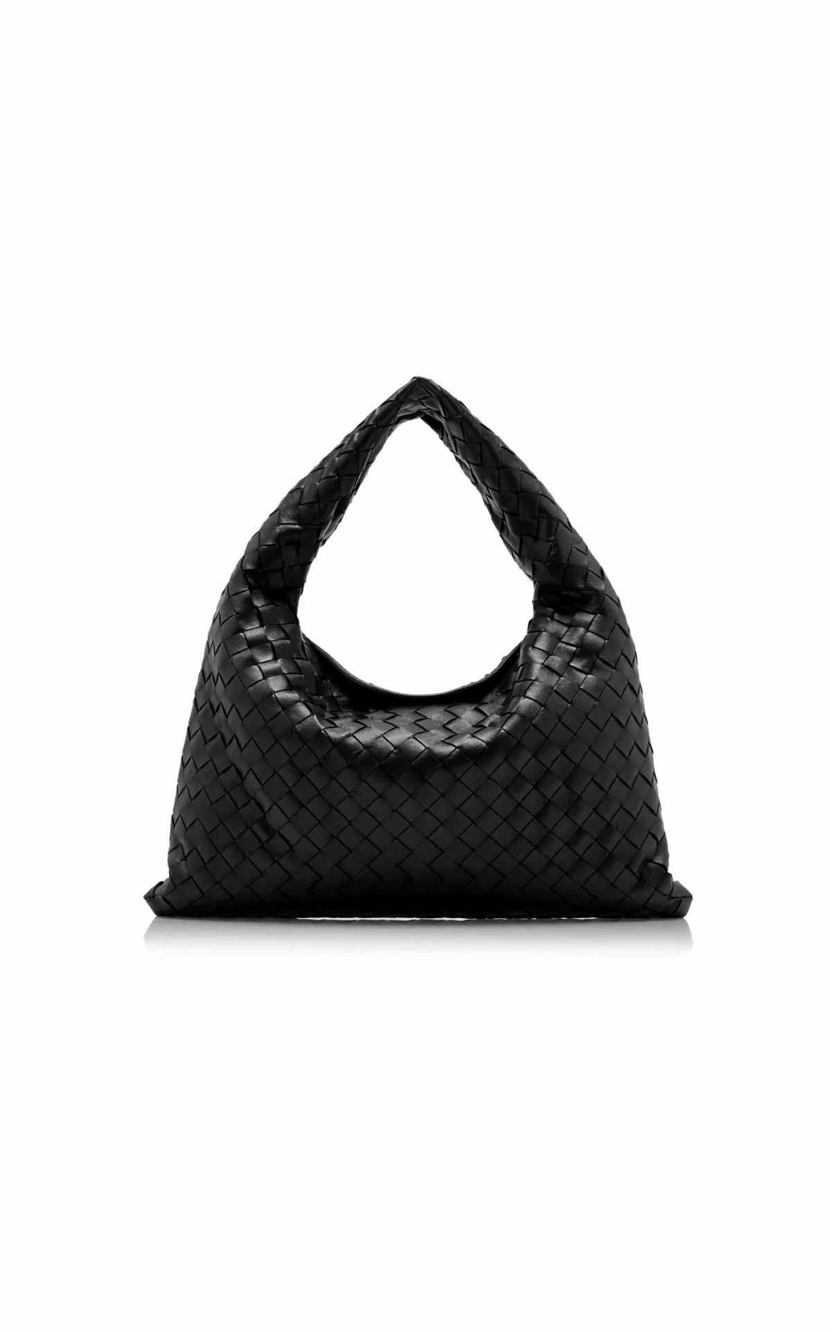 Small Hop Intrecciato Leather Bag
