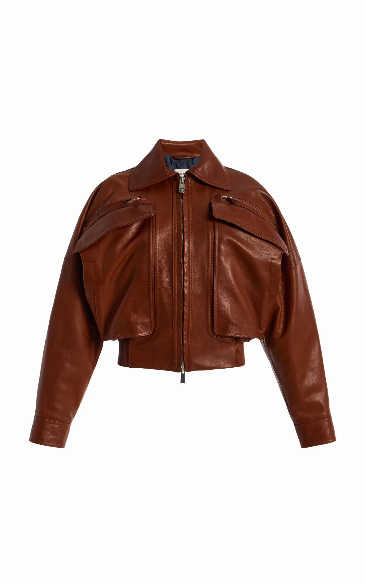 Cropped Leather Jacket by Chloé