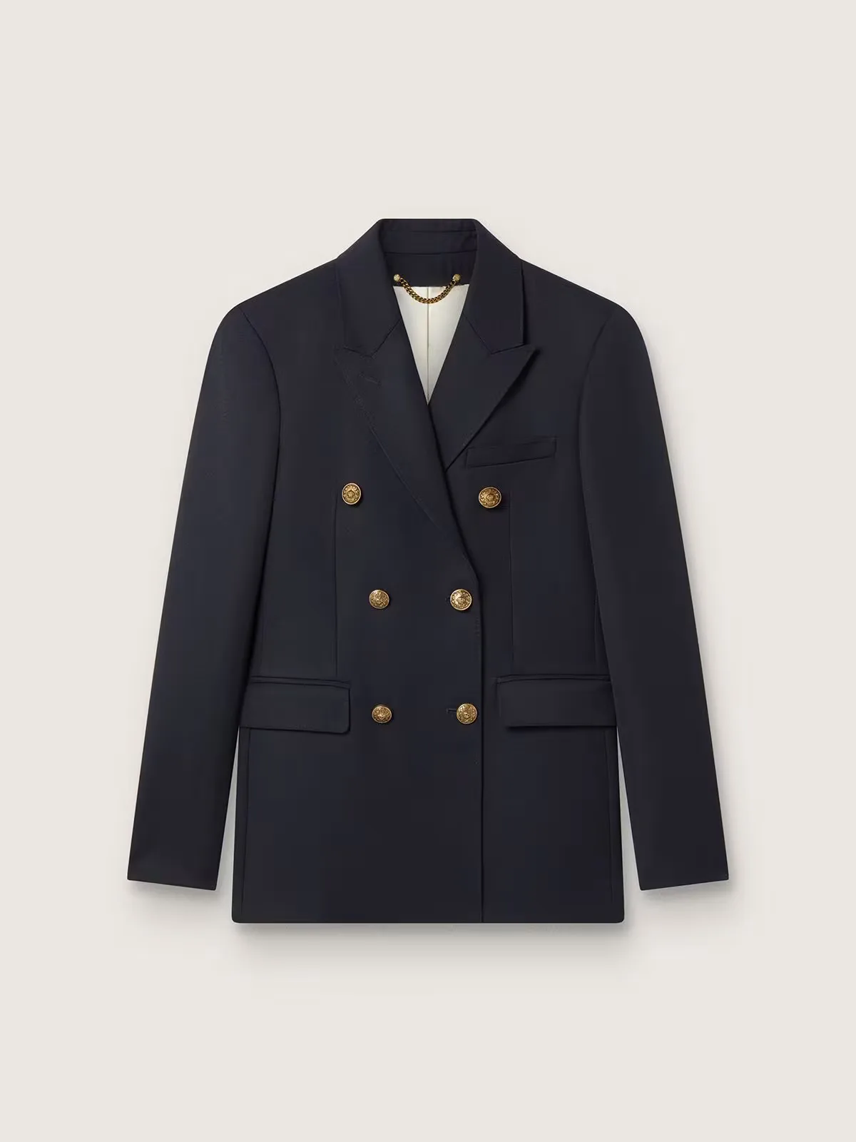 Double-Breasted Blazer