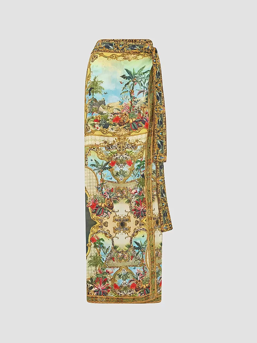 Wanderlust Printed Wrap Sarong