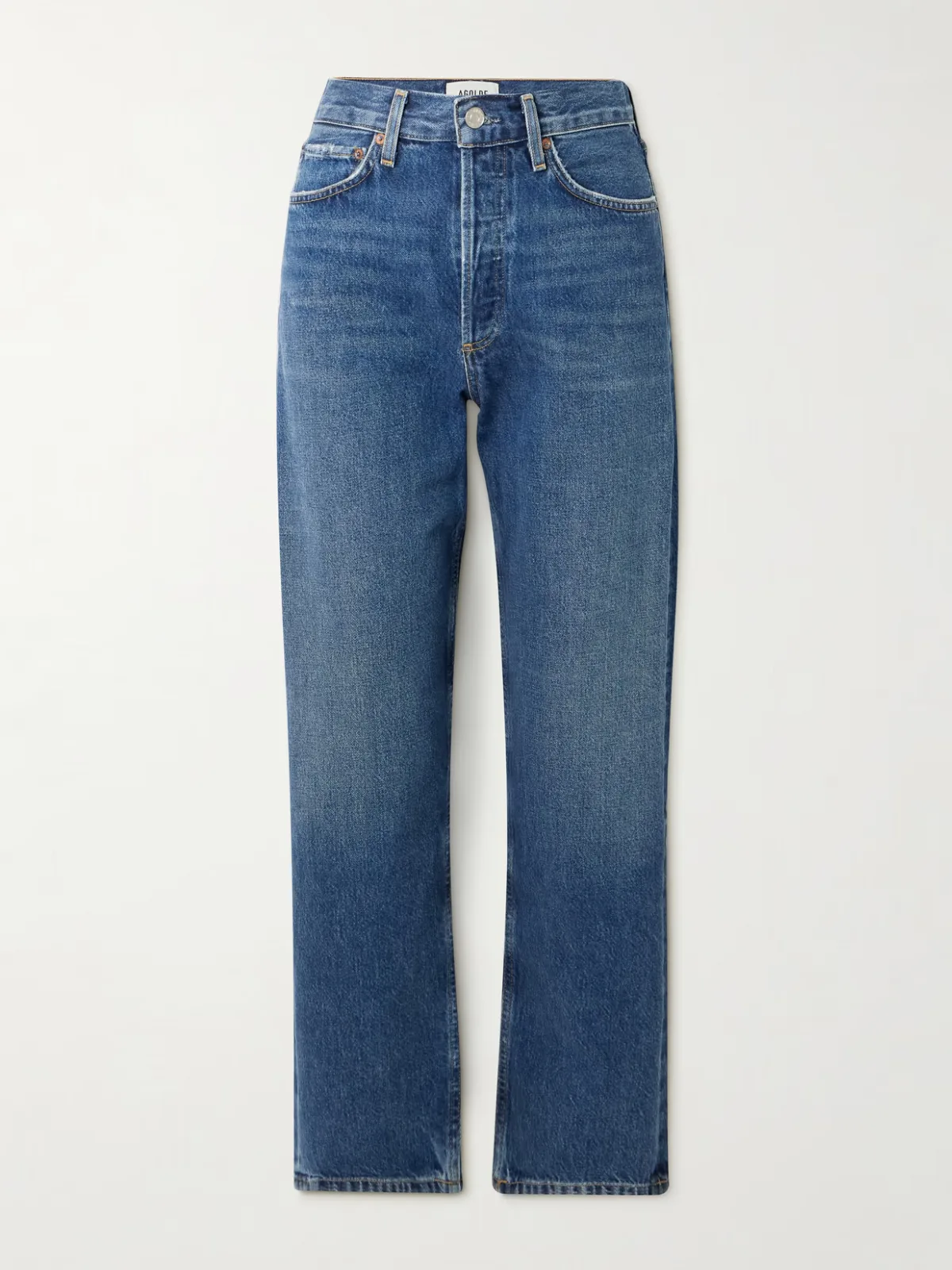 '90s Mid-Rise Straight-Leg Jeans