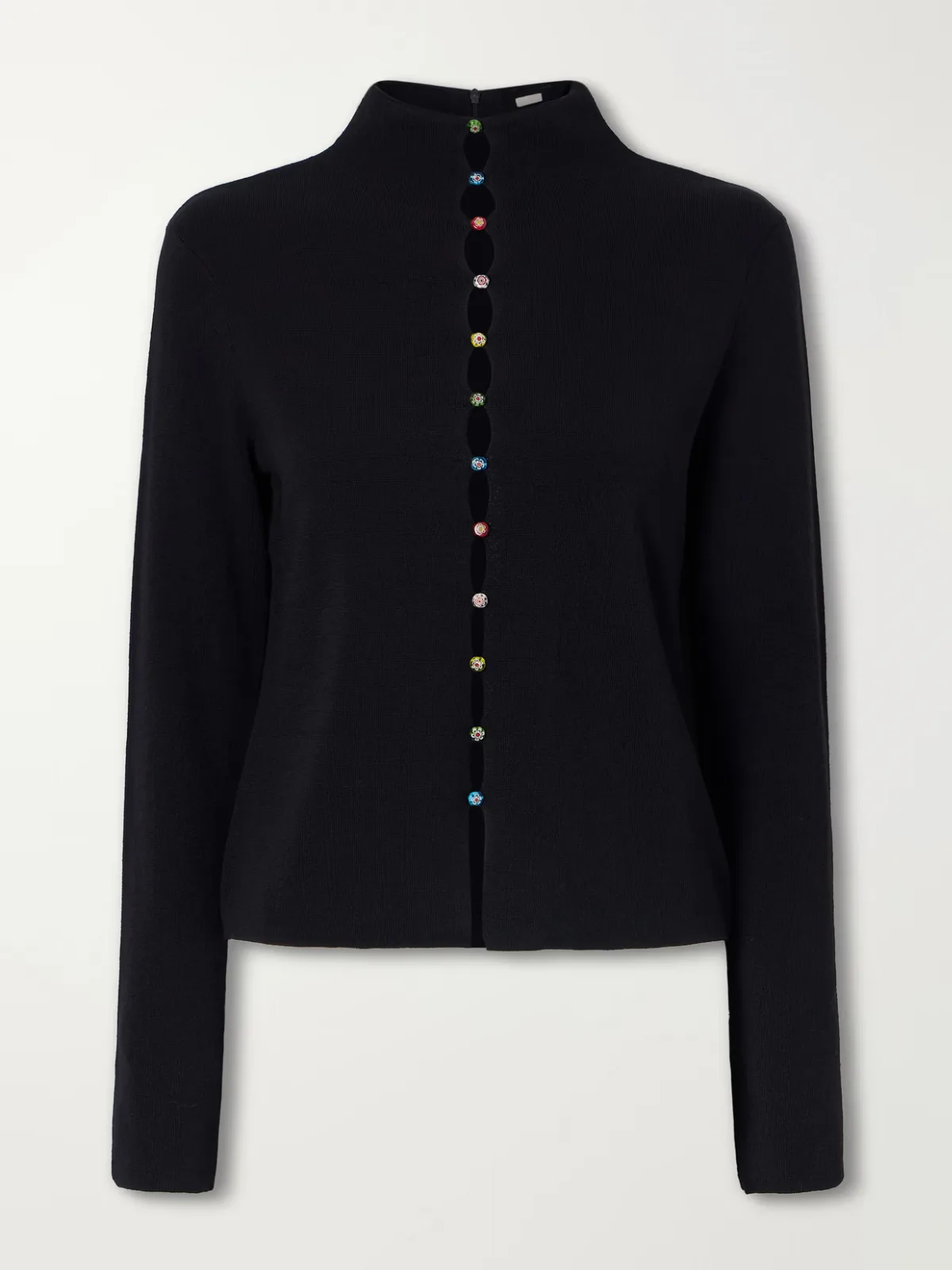 Marianne Crepe Cardigan
