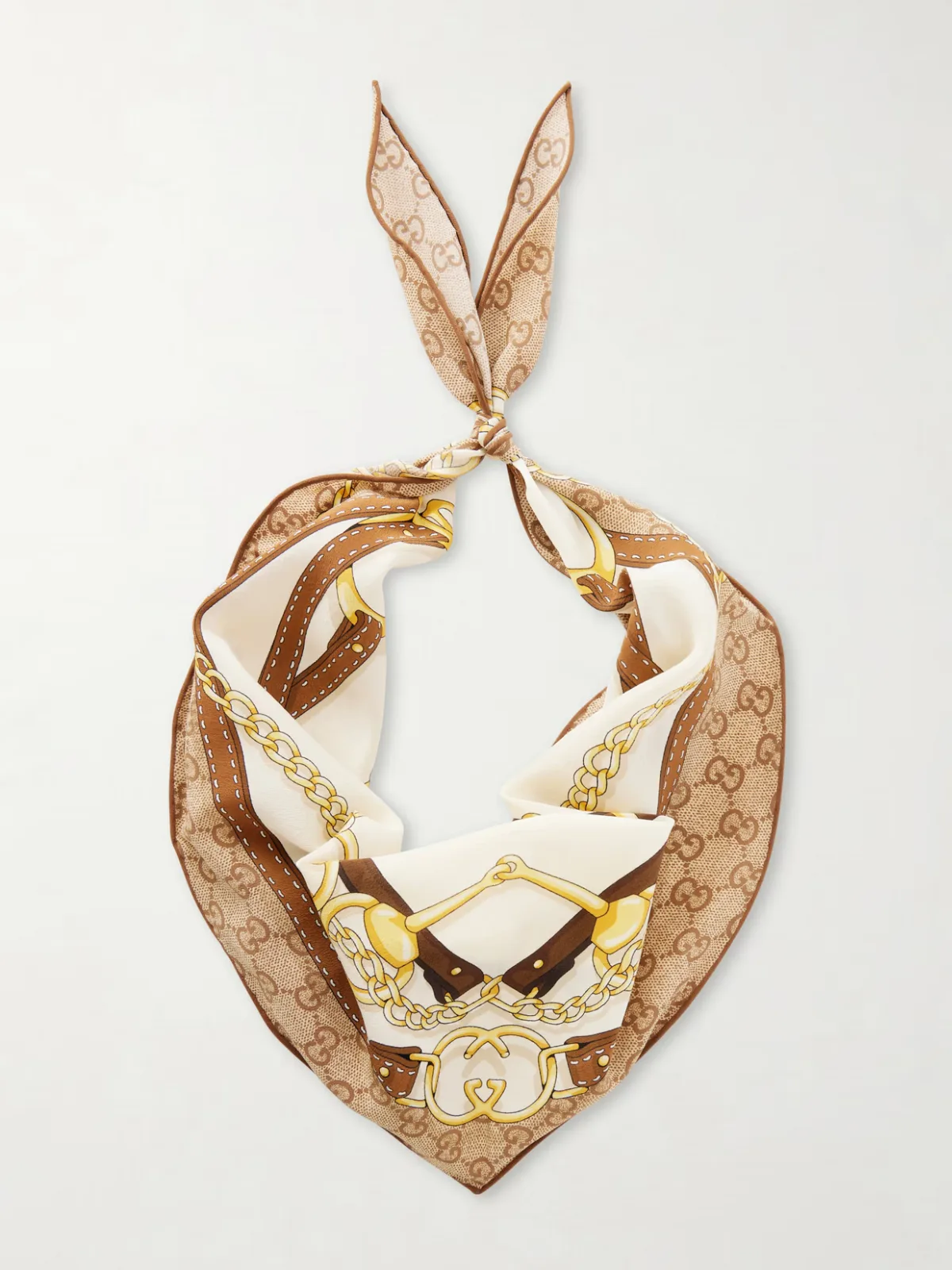 Printed Silk-Twill Scarf