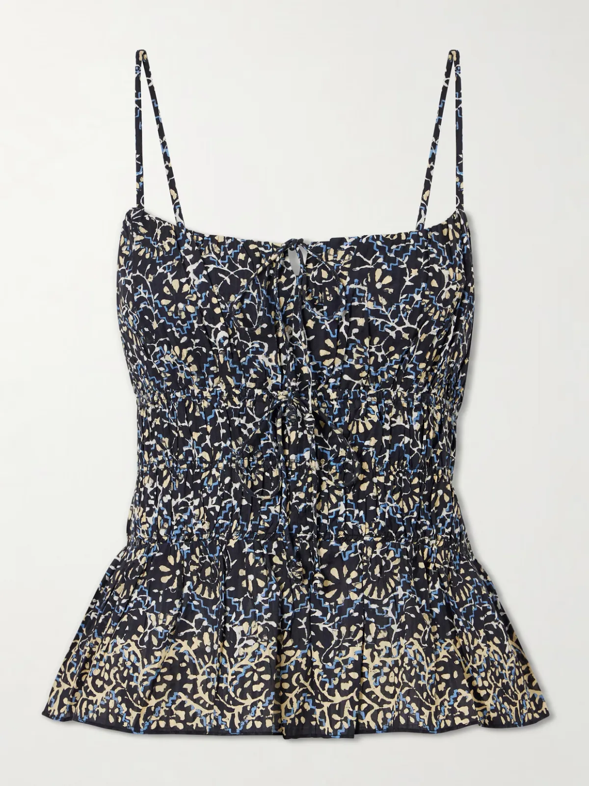 Anya Printed-Cotton Tank