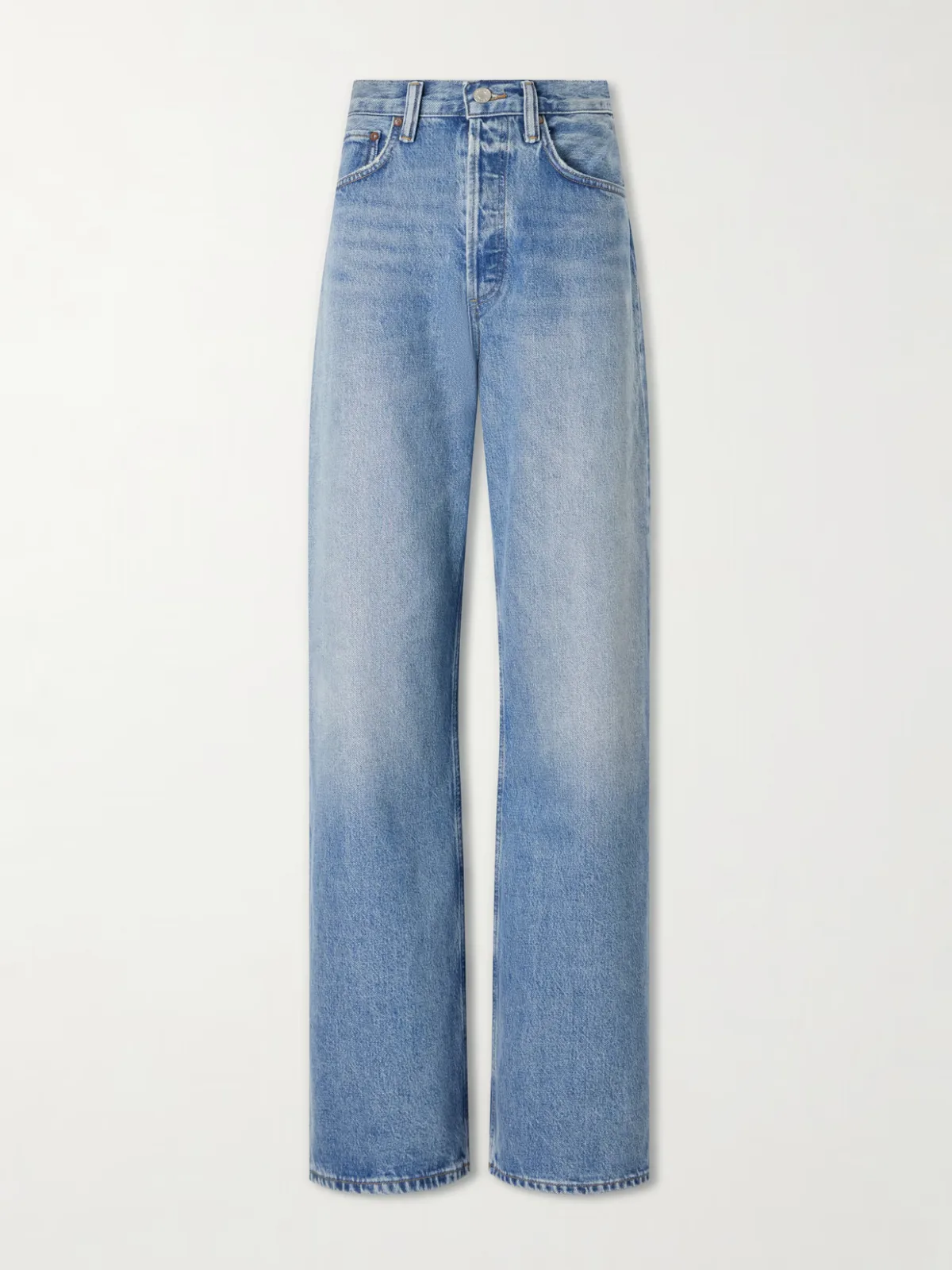 Vintage Loose High-Rise Straight-Leg Jeans