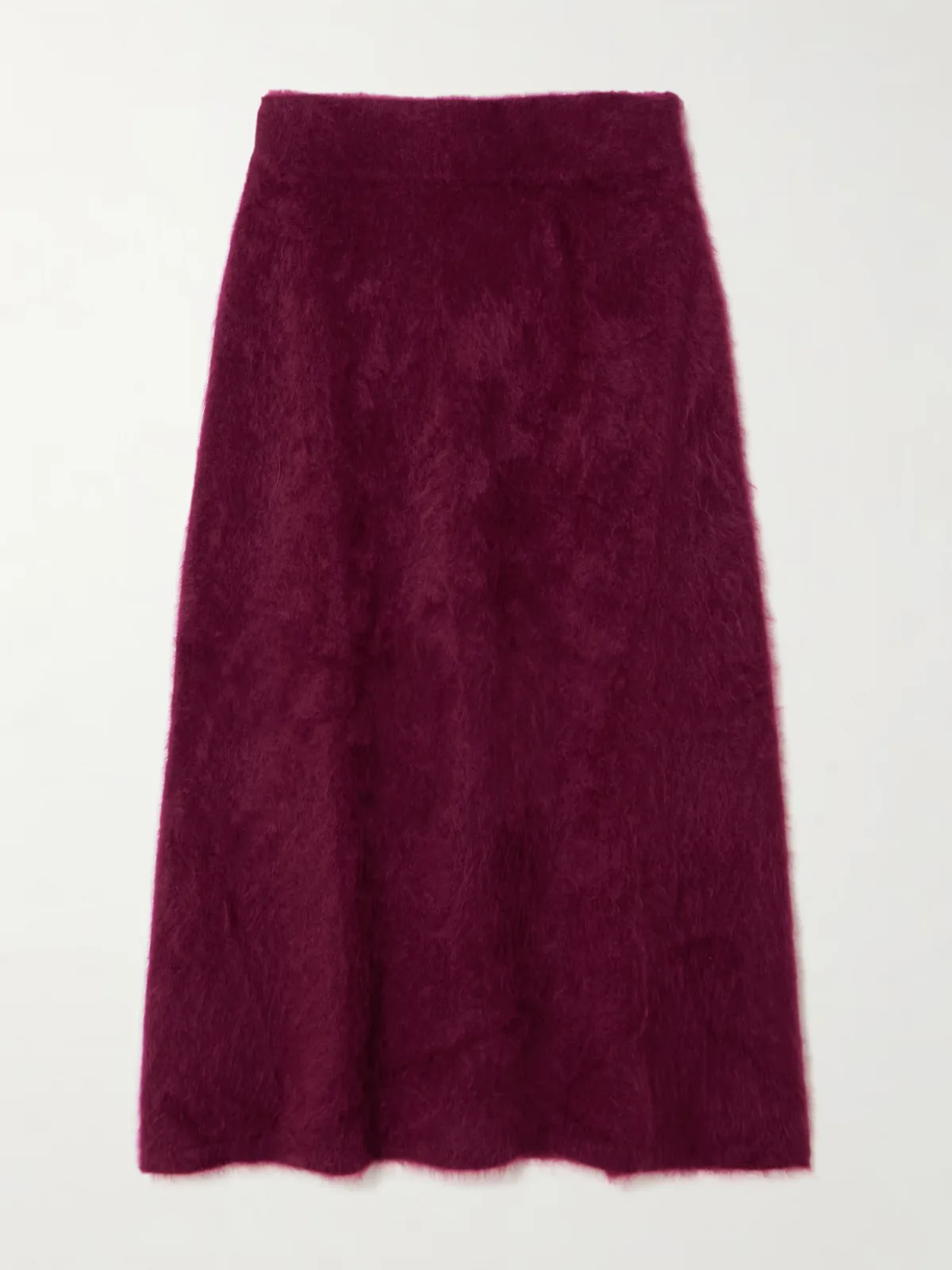 Asta Brushed-Cashmere Midi Skirt by LISA YANG