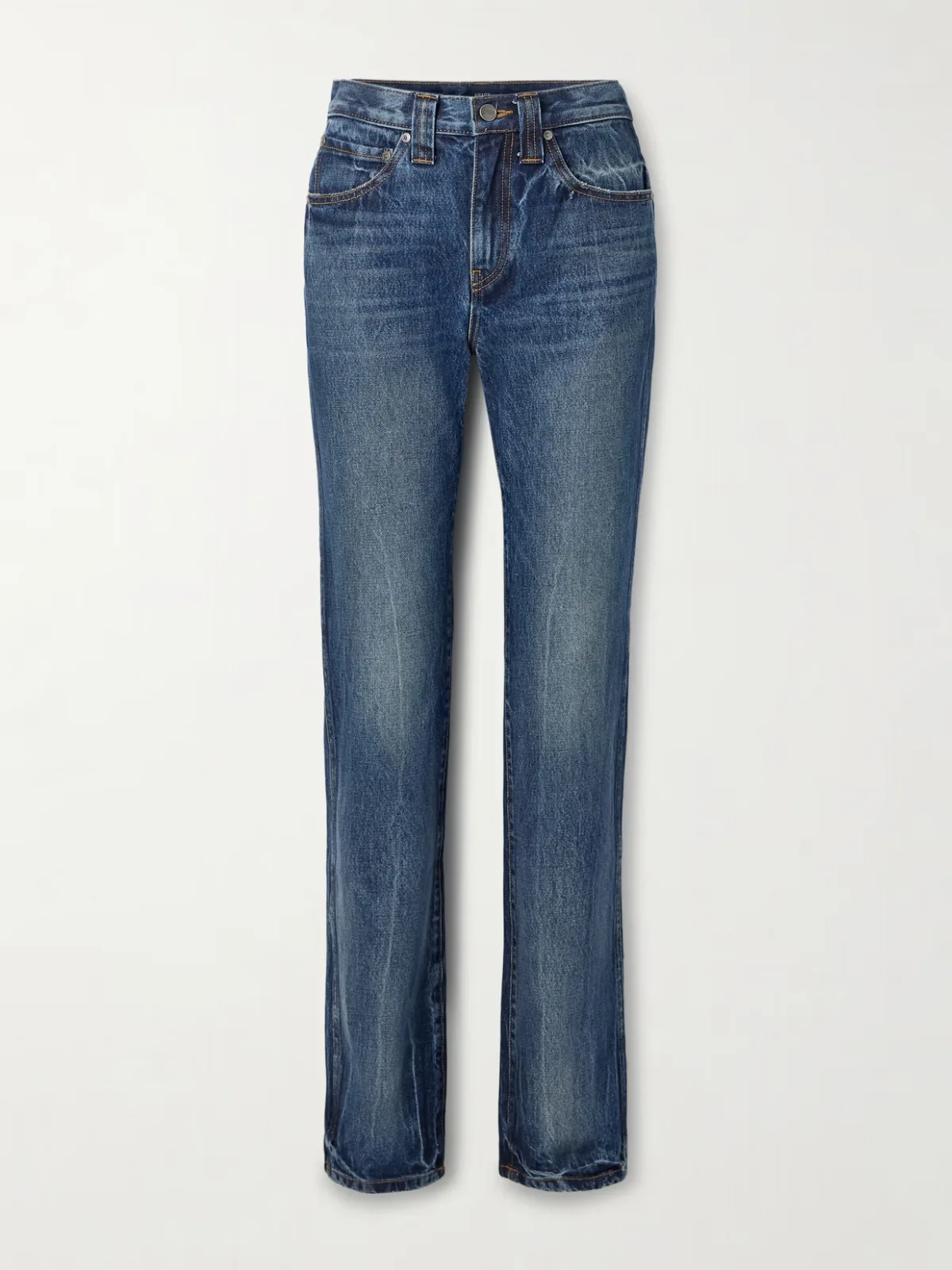 Farley High-Rise Straight-Leg Jeans