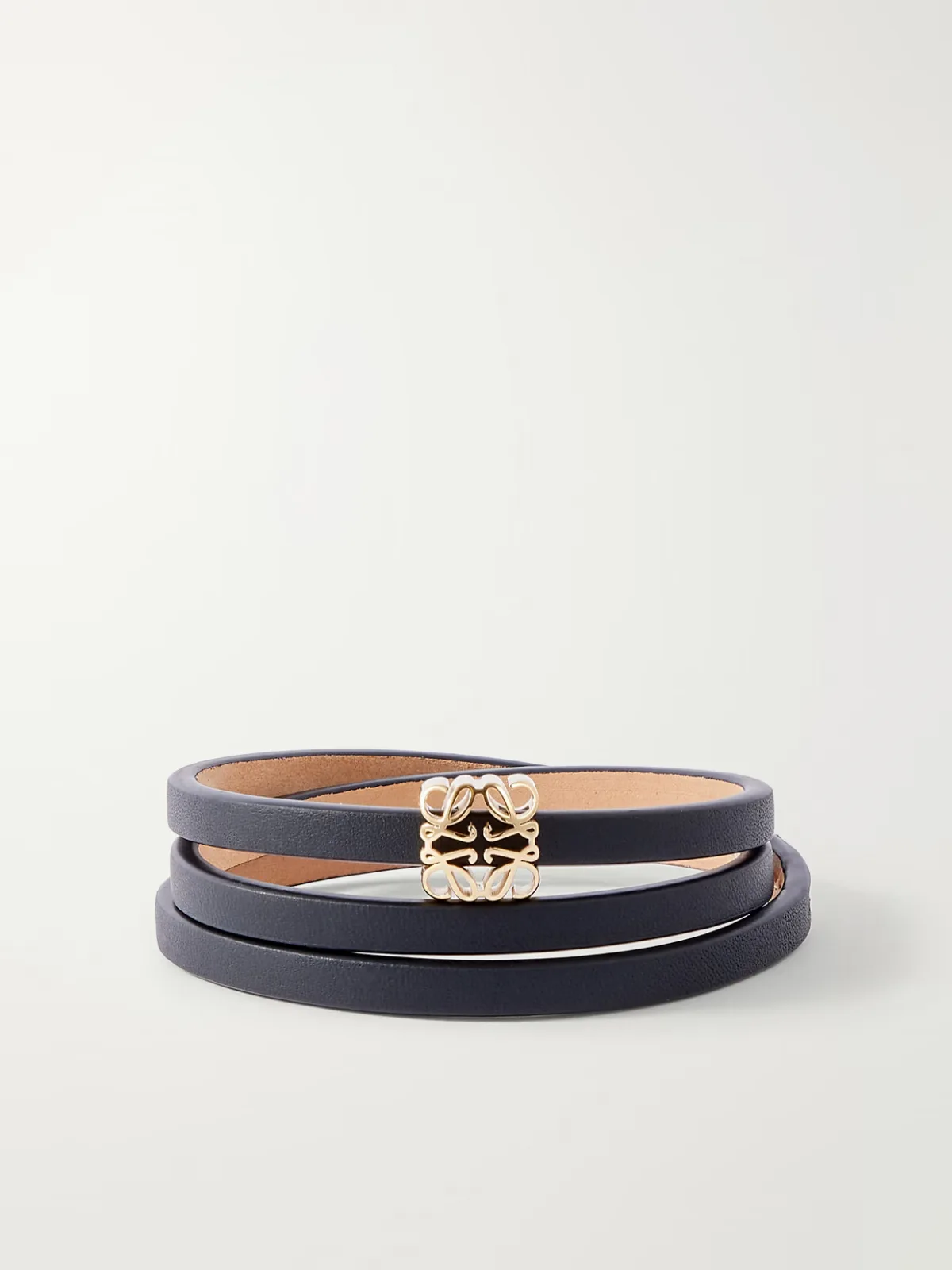 LOEWE + Paula's Ibiza Logo-Embellished Leather Bracelet