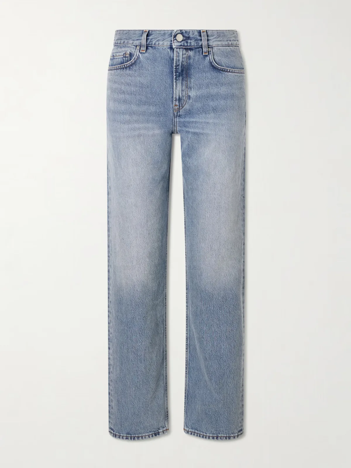 Low-Rise Straight-Leg Jeans