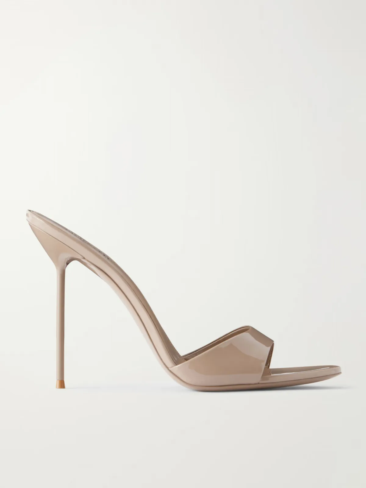 Lidia 105 Patent-Leather Mules