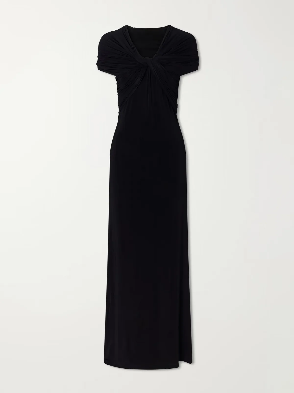 Rama Gathered Jersey Maxi Dress
