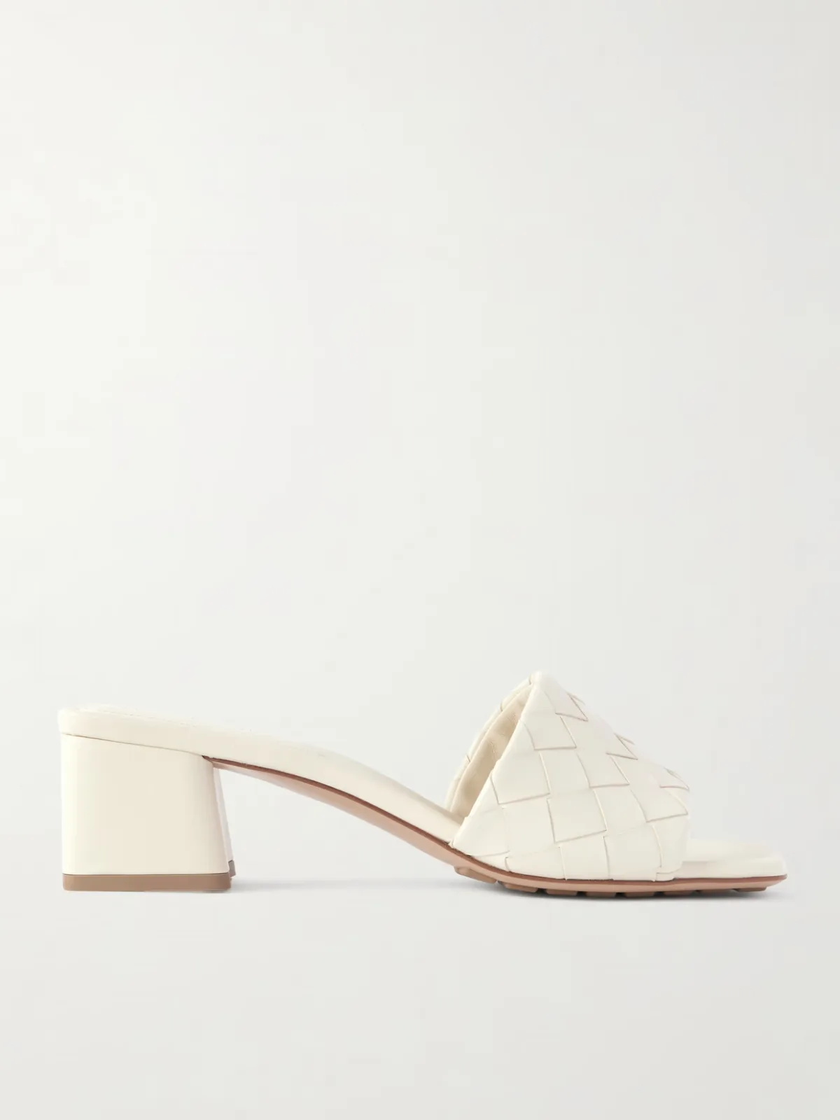 Riva Intrecciato Leather Mules