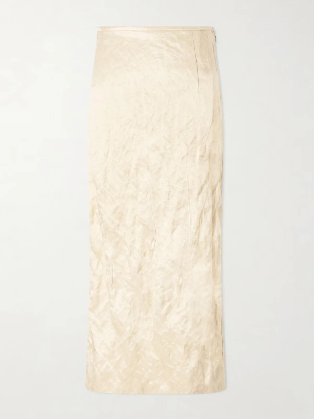 Mena Cloqué Cotton-Blend Midi Skirt