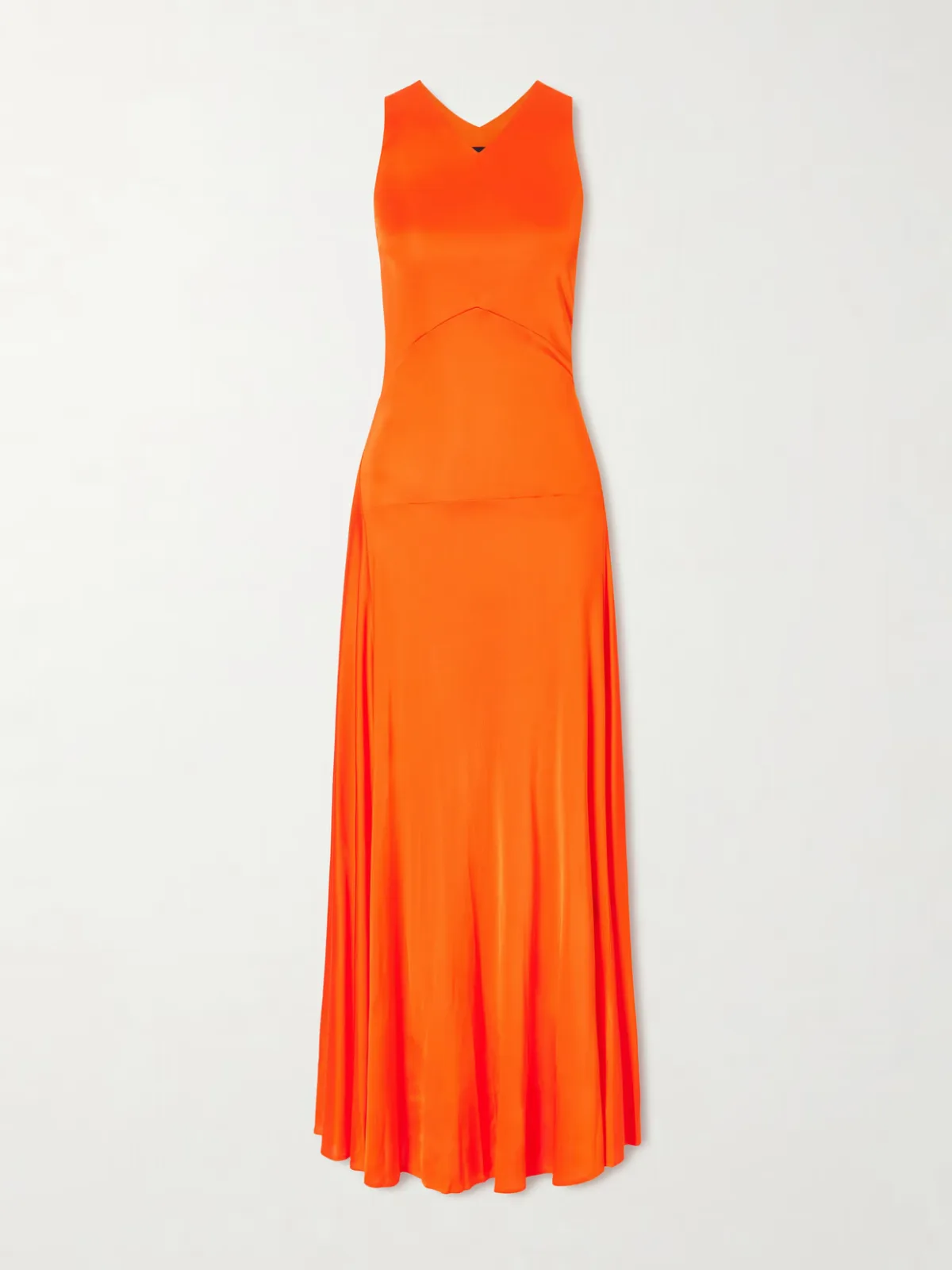 Naia Satin-Jersey Maxi Dress