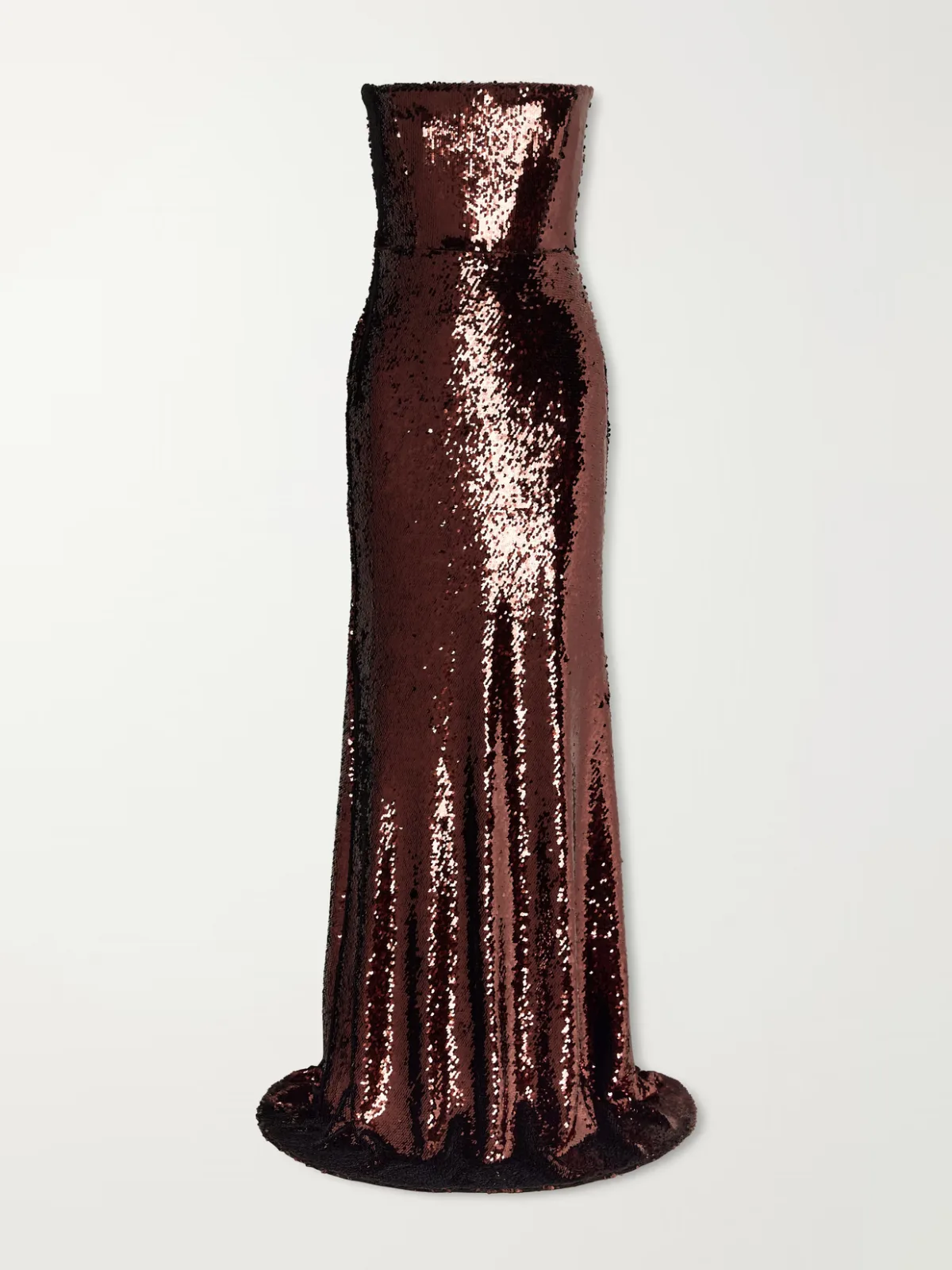 Sequin-Embellished Gown