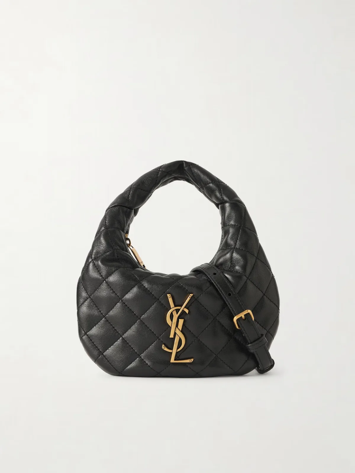 Icarino Mini Matelassé Leather Shoulder Bag