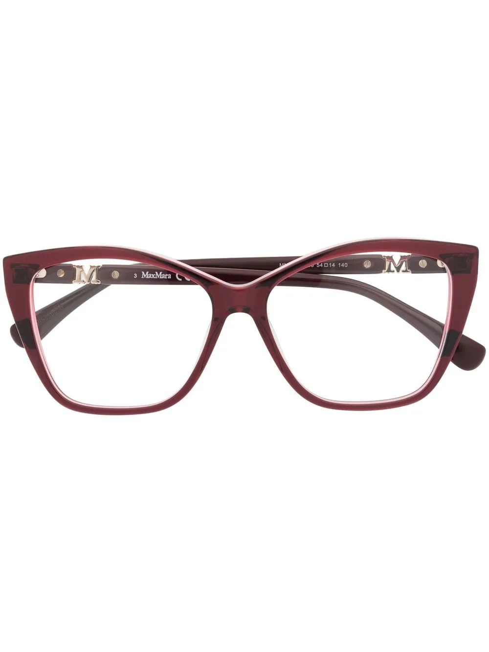Cat-Eye Frame Glasses by Max Mara Eyewear