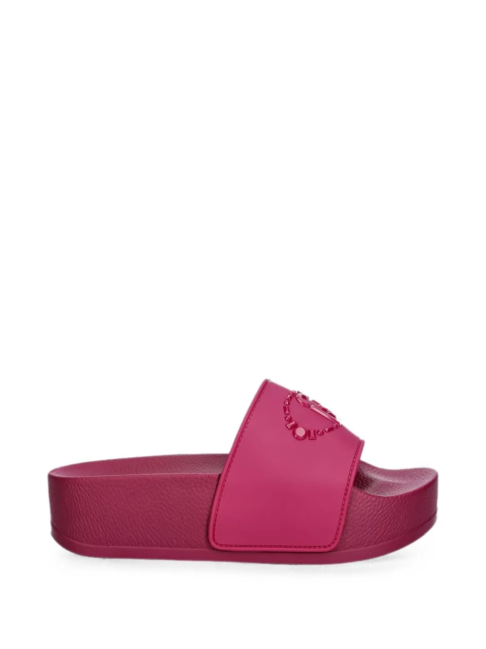 Embossed-Logo Platform Slides