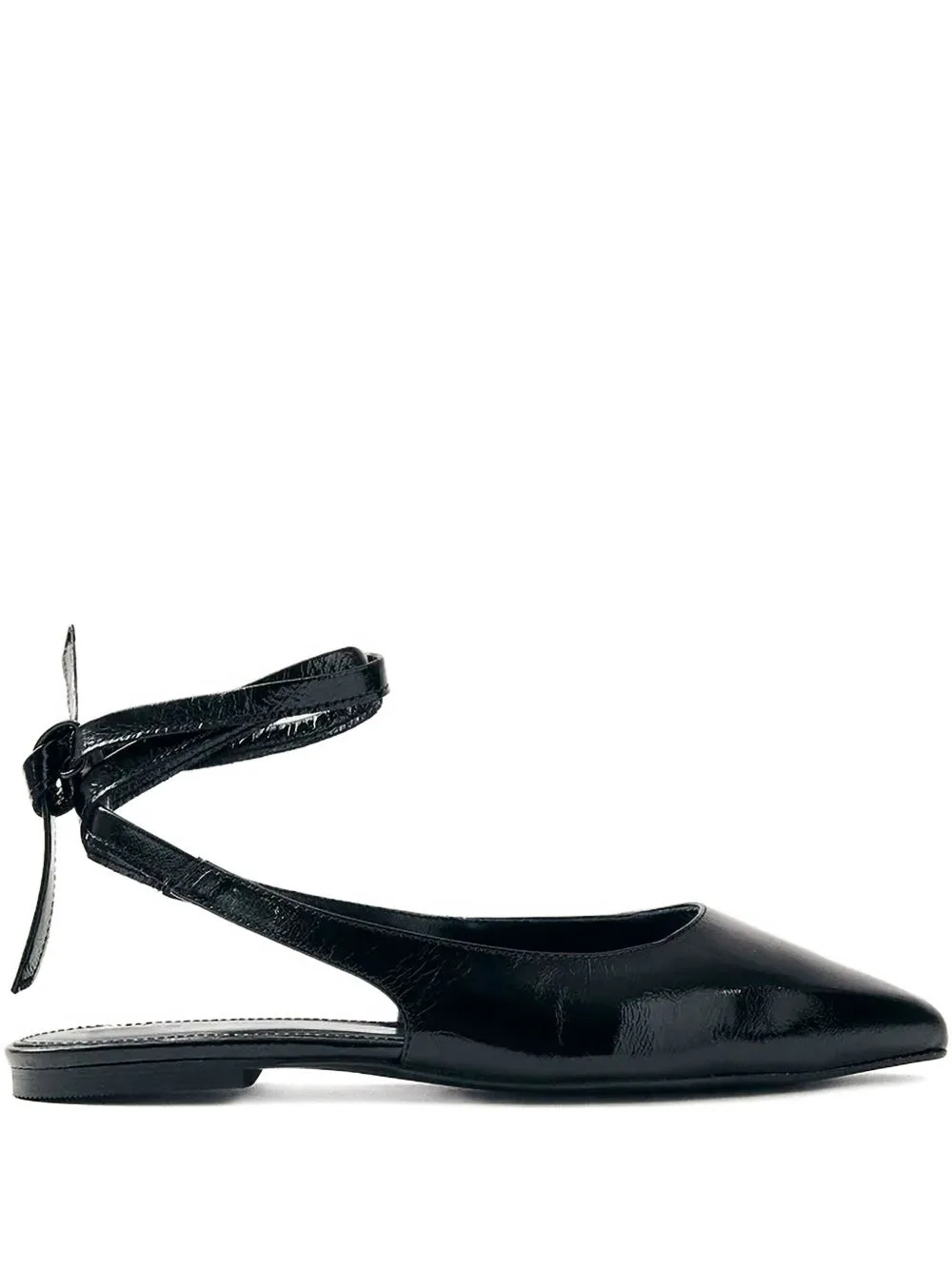 Ribbon Pointed Ballerinas