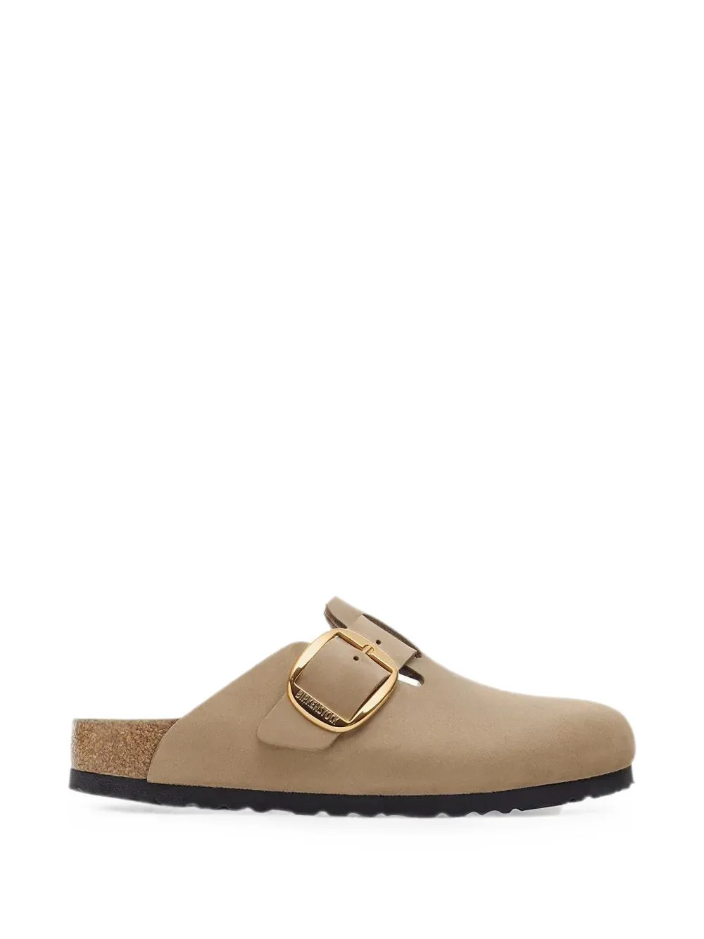 Boston Buckle-Fastening Mules