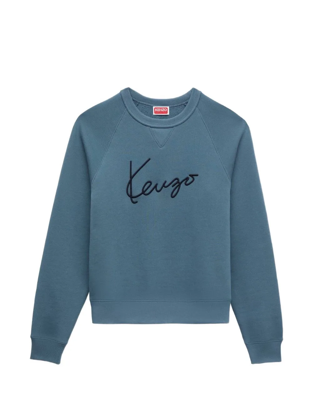 Signature Logo-Embroidered Raglan-Sleeve Sweatshirt