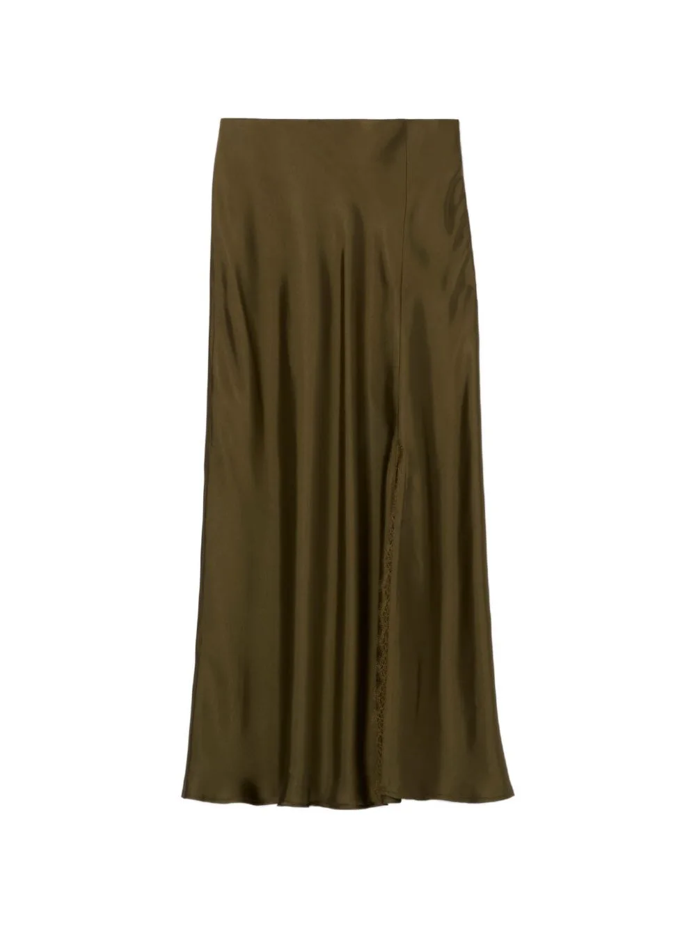 Satin Lace Skirt