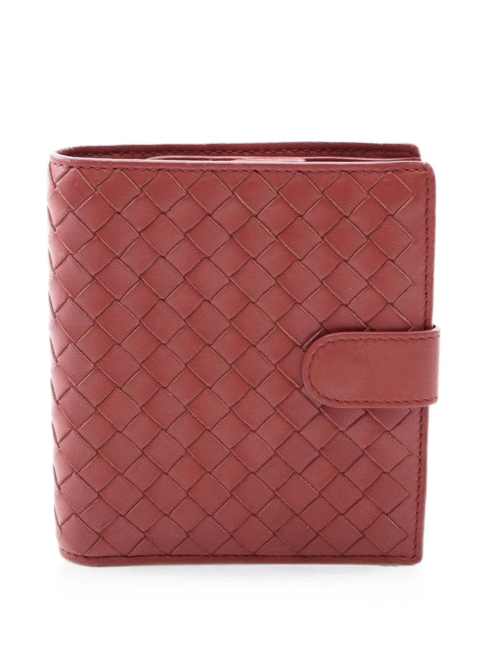 2000s Intrecciato Bi-Fold Wallet
