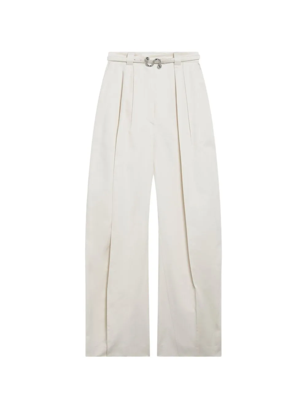 Belted Pleated Trousers